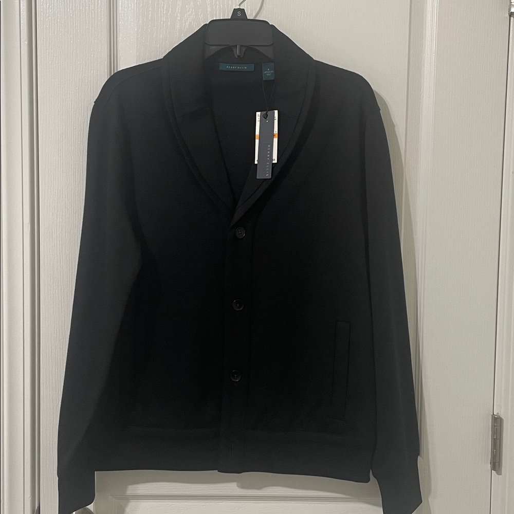 Perry Ellis Men's Black Lightweight Jacket